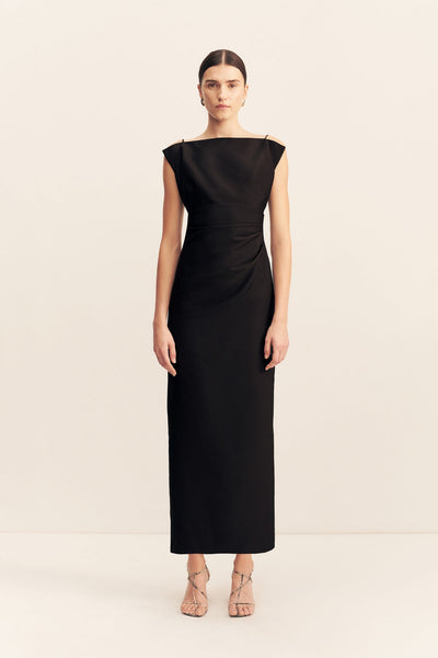 50_Otis_Draped_High_Neck_Midi_