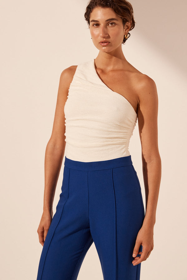 IRENA PINTUCK STRAIGHT LEG PANT - AZURE_D