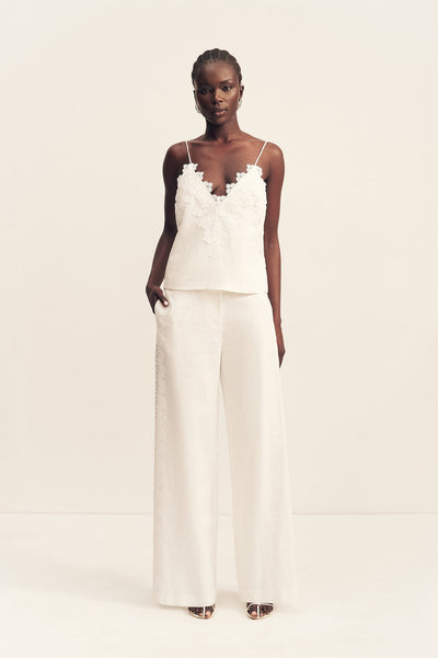 Toile Lace Cami | Ivory | Tops | Shona Joy – Shona Joy US