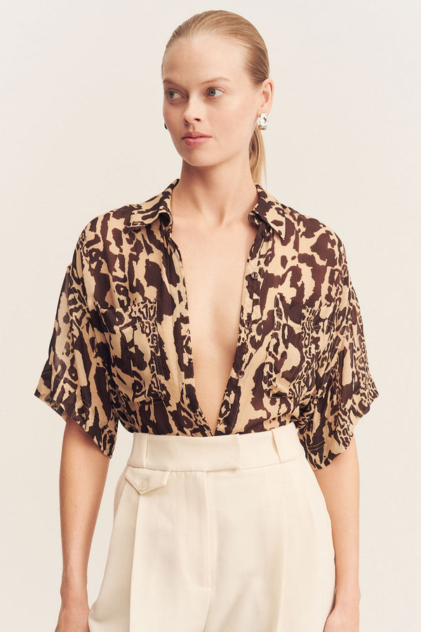 GOLDIE SHORT SLEEVE SHIRT_D