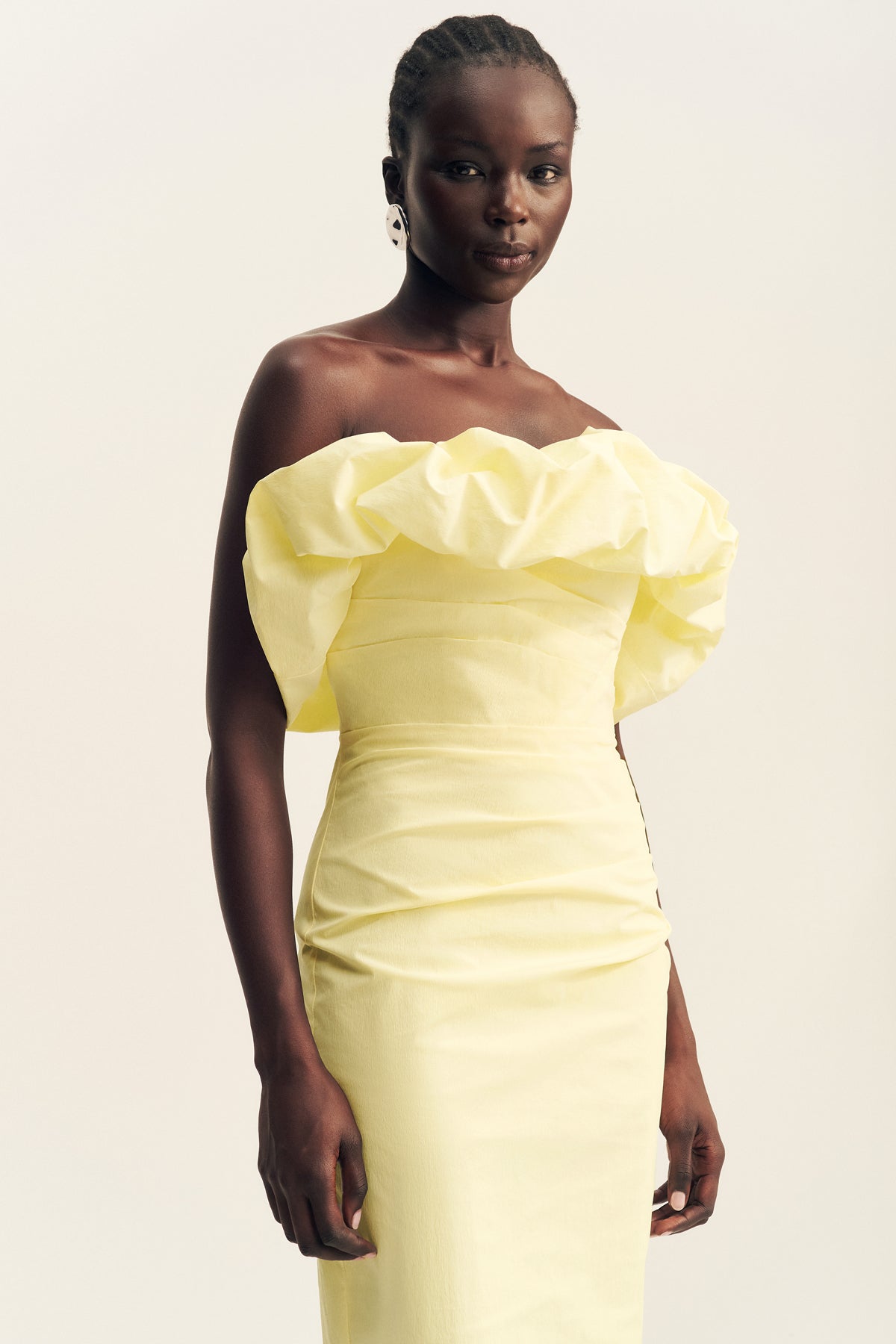 Campbell Strapless Bubble Maxi Dress | Lemonade | Dresses | Shona