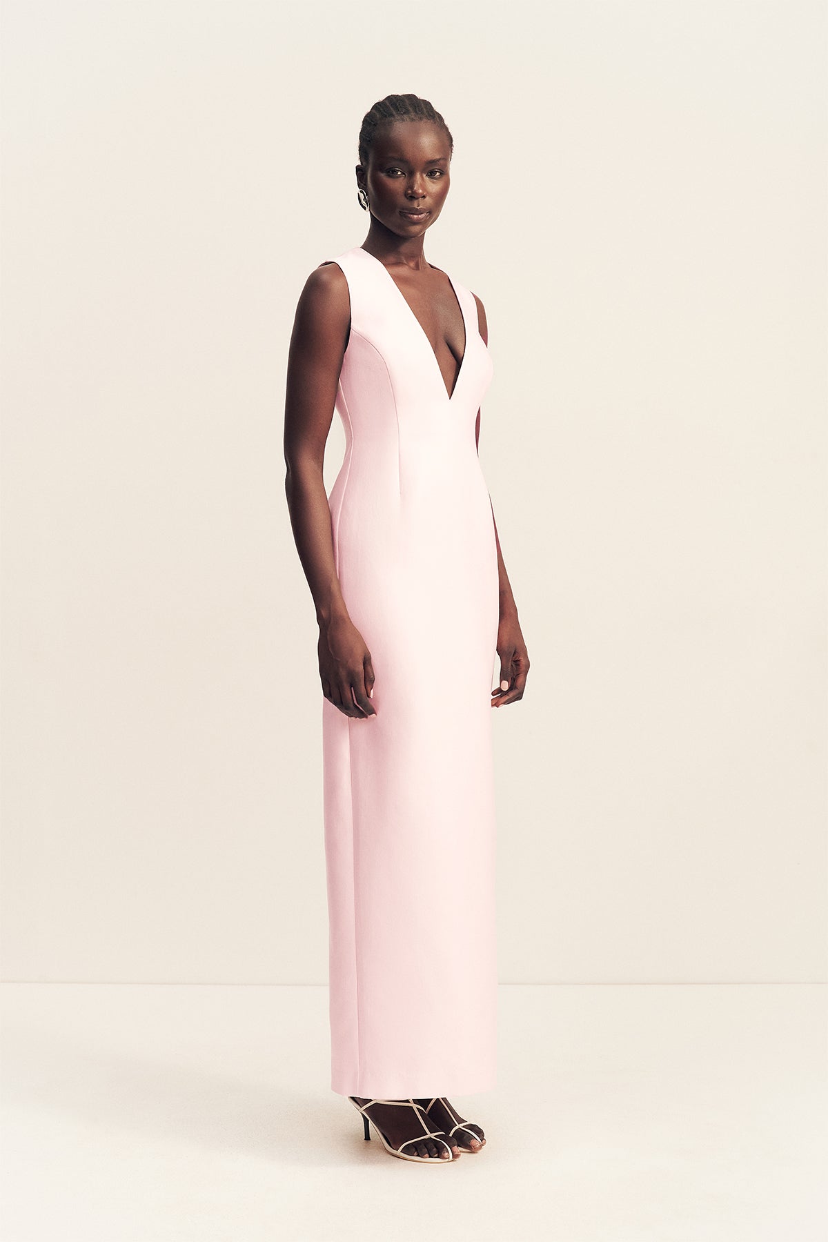 Otis Plunged Fitted Maxi Dress | Fairyfloss | Dresses | Shona Joy