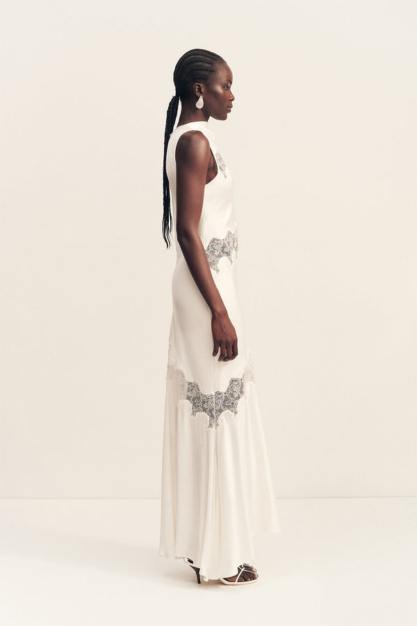 Simona Asymmetrical Panelled Maxi Dress | Ivory | Dresses | Shona Joy Shona Joy US Simona Asymmetrical Panelled Maxi Dress | Ivory | Dresses | Shona Joy Shona Joy US