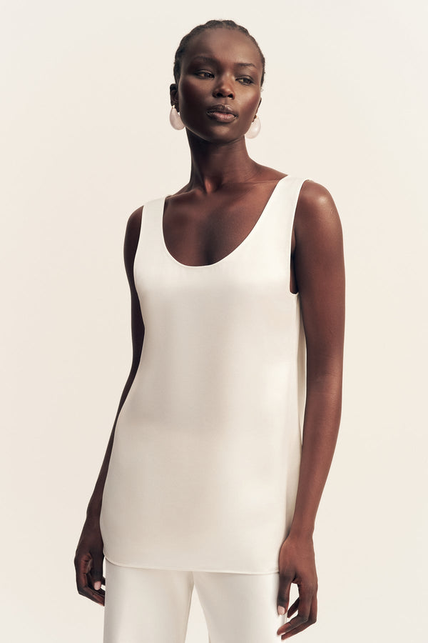 SAVANNA BIAS PANT - IVORY