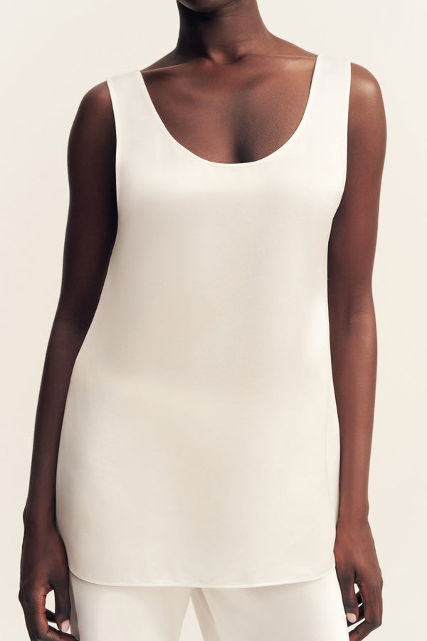 SAVANNA BIAS PANT - IVORY