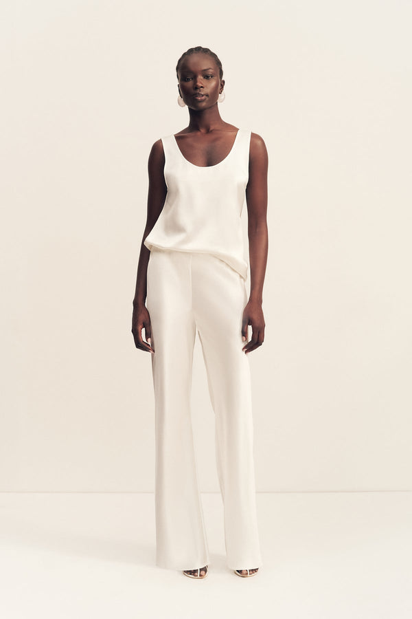 SAVANNA BIAS PANT - IVORY_F