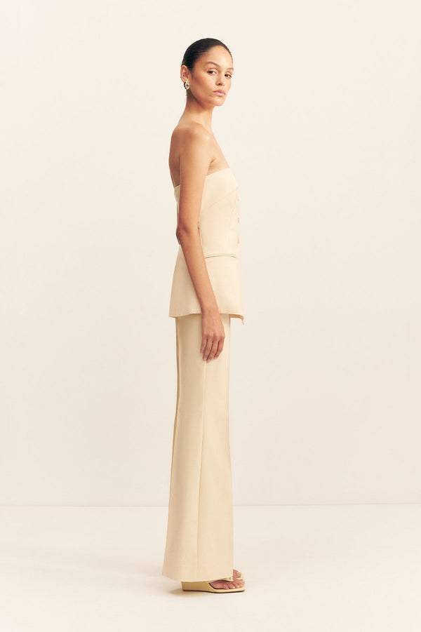 LANI BOOTCUT FLARED PANT - BISCOTTI