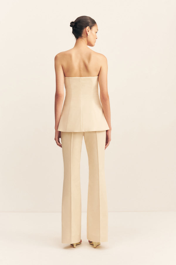 LANI BOOTCUT FLARED PANT - BISCOTTI