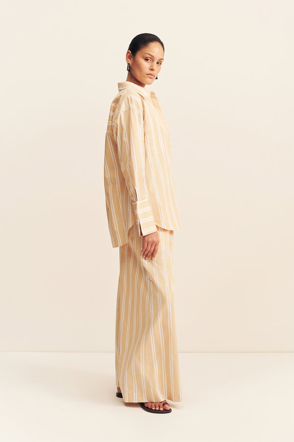 OMRI COTTON WIDE LEG PANT