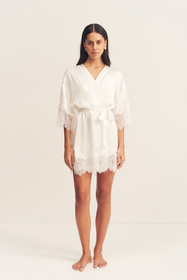 LUSTRE LACE ROBE - IVORY_F