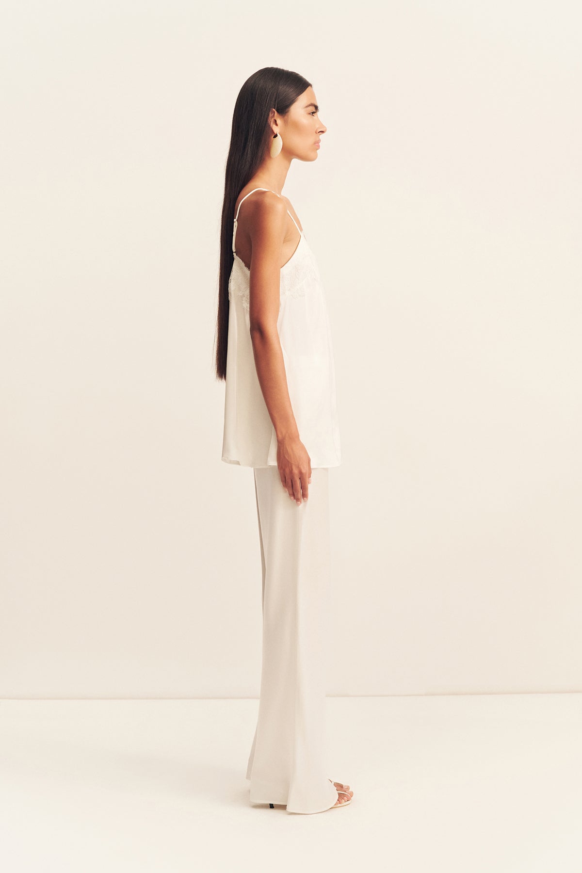 Simona Lace Cami | Ivory | Tops | Shona Joy – Shona Joy US