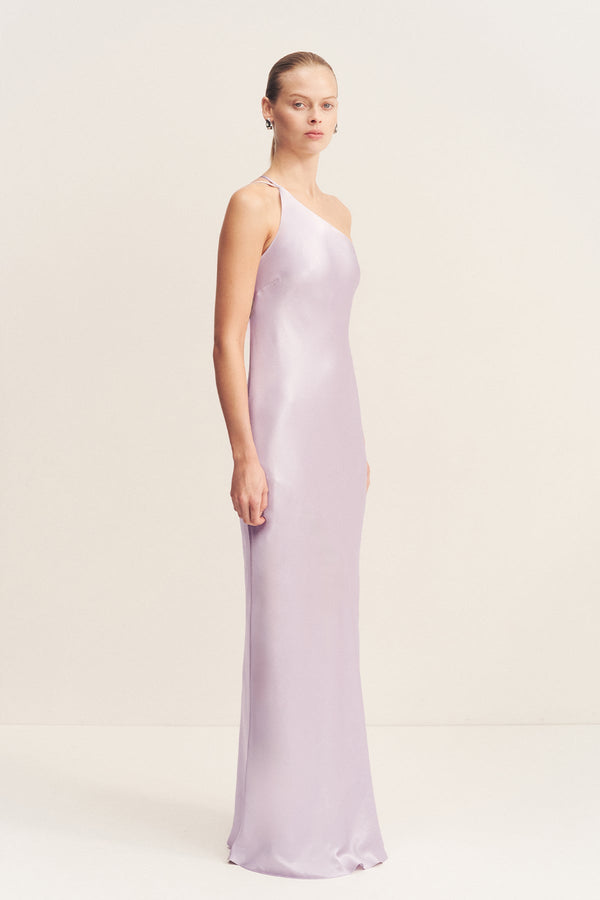 Shona Joy La Lune One Shoulder Cowl Back Gown Shona Joy La Lune One Shoulder Cowl Back Gown