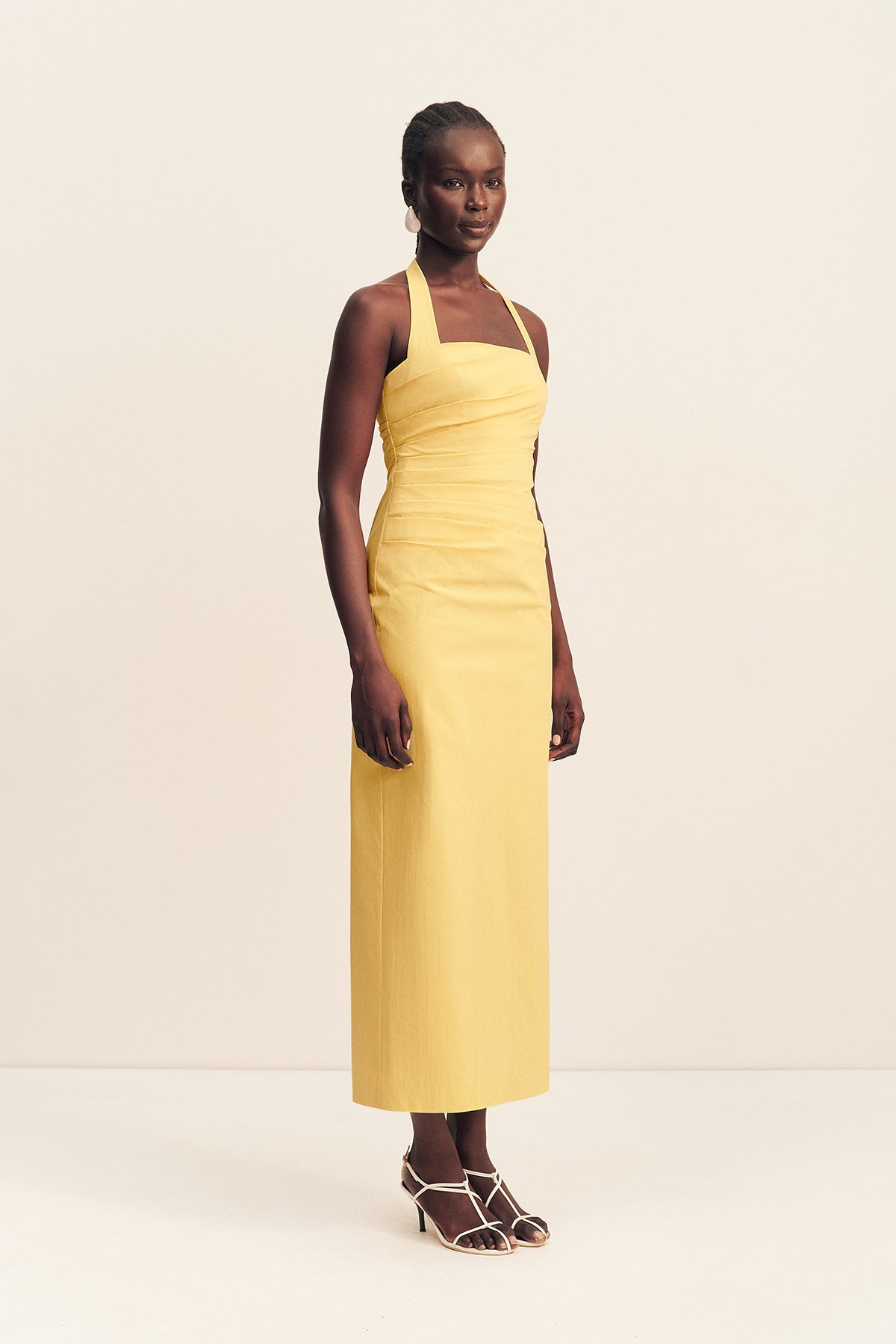 Campbell Draped Halter Maxi Dress | Soleil | Dresses | Shona Joy