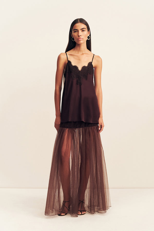 Shona Joy - Halo Sheer Maxi Skirt