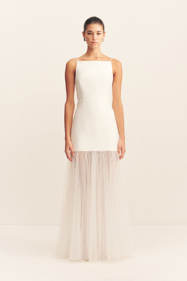 Shona Joy - Calcite Contrast Square Neck Maxi Dress - Bridesmaids Dress Shona Joy - Calcite Contrast Square Neck Maxi Dress - Bridesmaids Dress