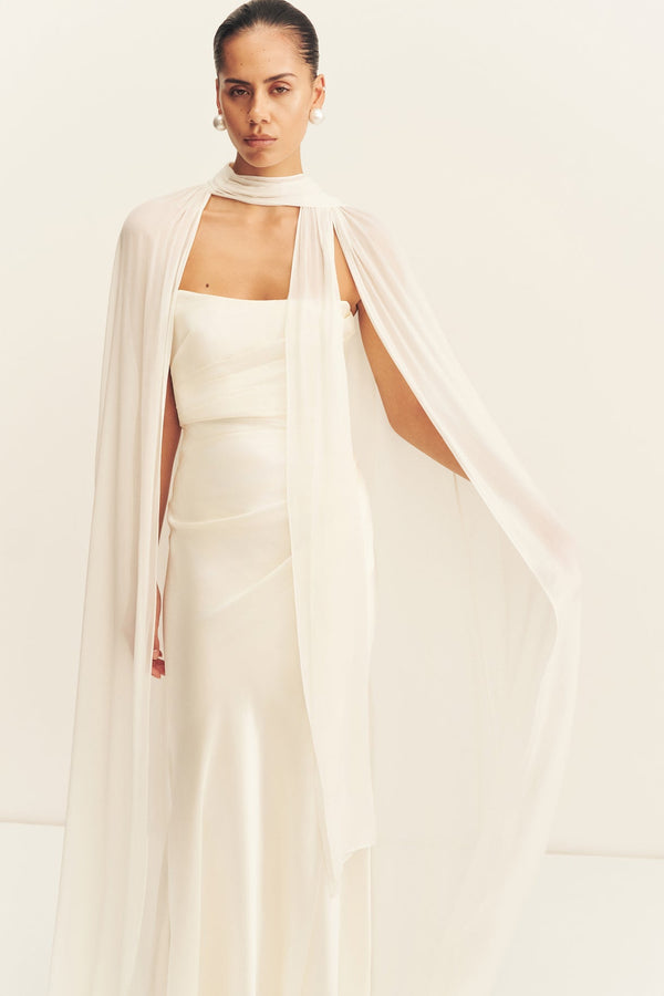 Shona Joy - Lucent Cape - Ivory Shona Joy - Lucent Cape - Ivory
