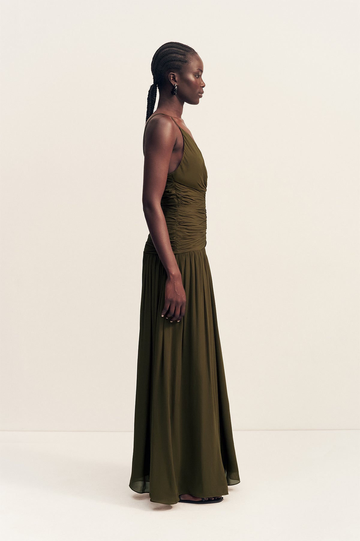 Juno Gathered Bodice Maxi Dress | Jungle | Dresses | Shona Joy