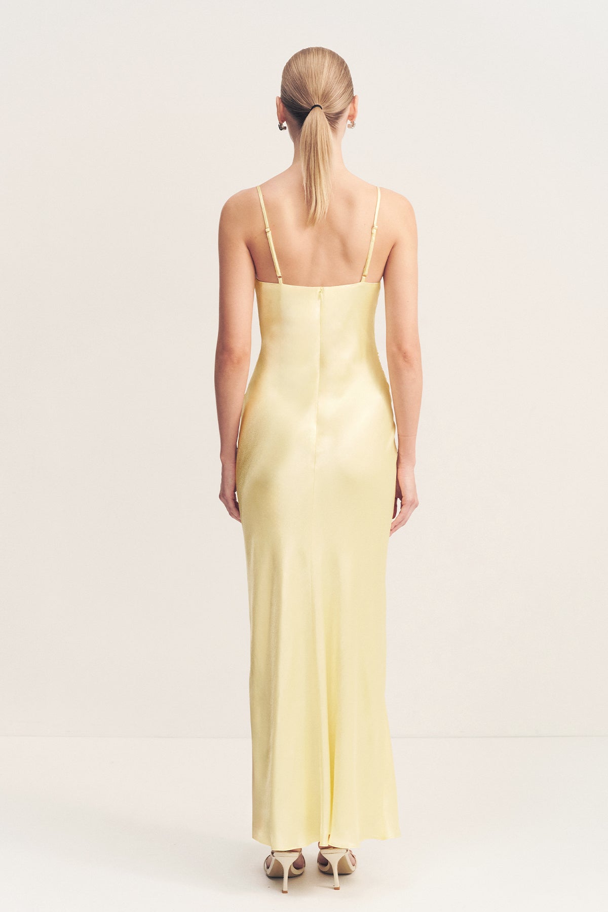 La Lune Cowl Neck Midi Dress | Lemon | Dresses | Shona Joy – Shona