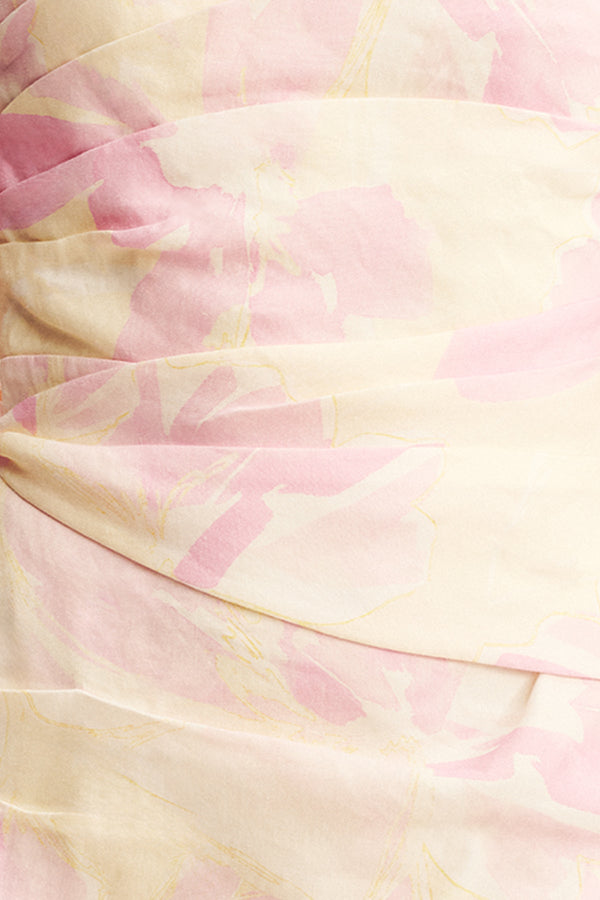 ADDISON DRAPED HALTER MAXI DRESS