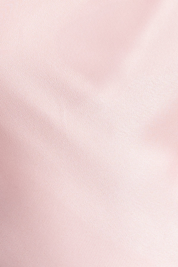 LA LUNE STRAPLESS RUCHED BODICE MAXI DRESS - BLOSSOM