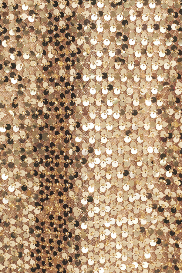 BRIA HALTER TOP - GOLD_SW