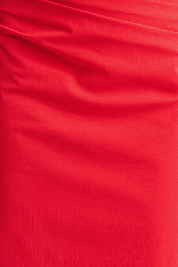 CAMPBELL RUFFLE DRAPED MAXI DRESS - GOJI