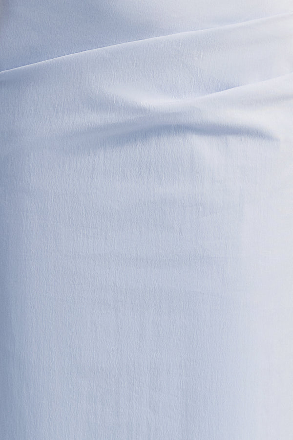 CAMPBELL STRAPLESS BUBBLE MAXI DRESS - CORNFLOWER BLUE