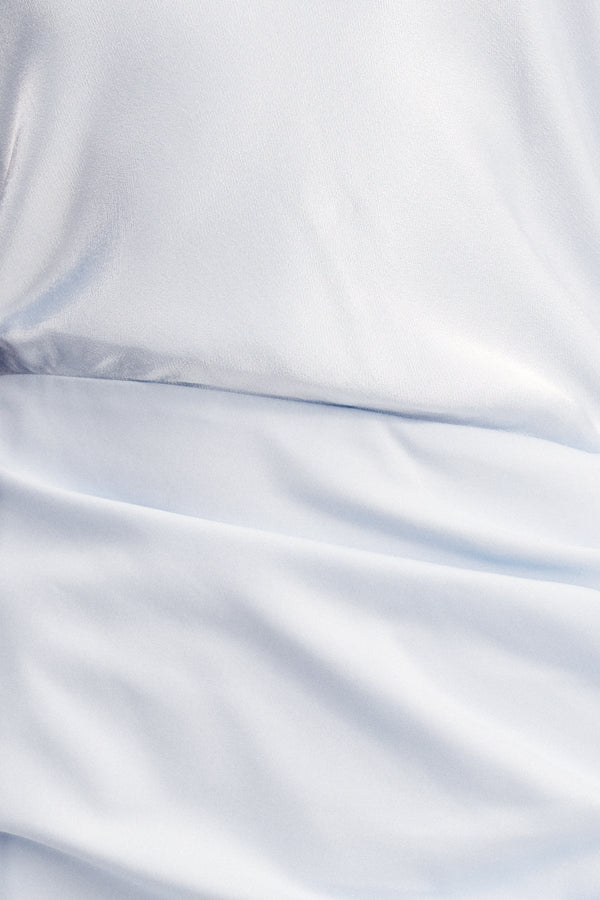 DILLON COWL NECK MAXI DRESS - SEABREEZE