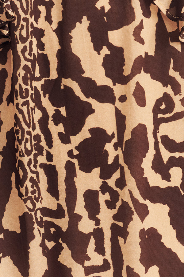 GOLDIE TIERED MINI DRESS