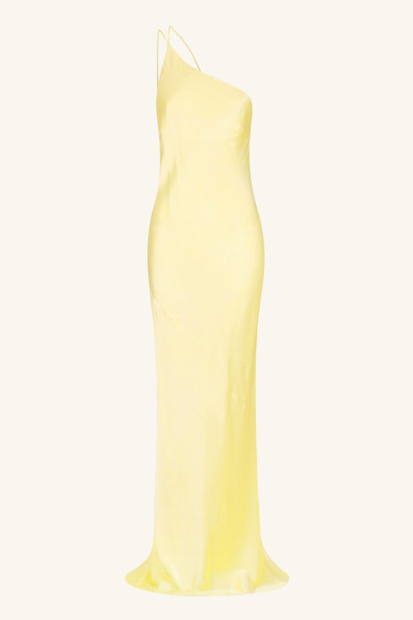 La Lune One Shoulder Cowl Back Maxi Dress | Lemon | Dresses | Shona Joy Shona Joy US La Lune One Shoulder Cowl Back Maxi Dress | Lemon | Dresses | Shona Joy Shona Joy US