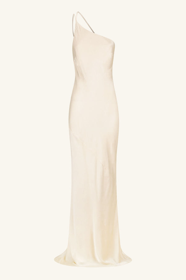 La Lune One Shoulder Cowl Back Maxi Dress | Cream | Dresses | Shona Joy Shona Joy US La Lune One Shoulder Cowl Back Maxi Dress | Cream | Dresses | Shona Joy Shona Joy US