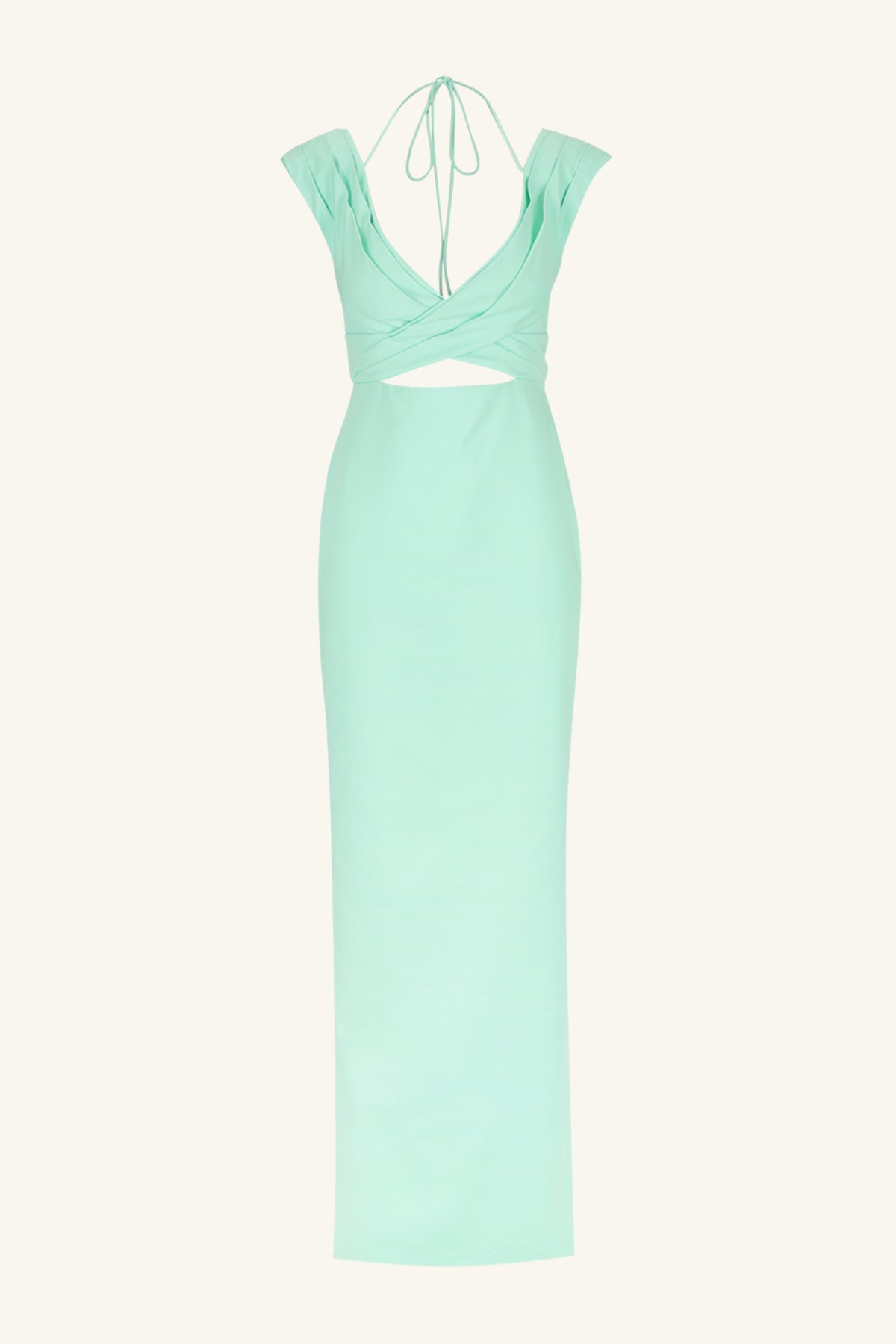 LANI PLUNGED CUT OUT MAXI DRESS | AQUA | DRESSES | SHONA JOY – Shona Joy  International