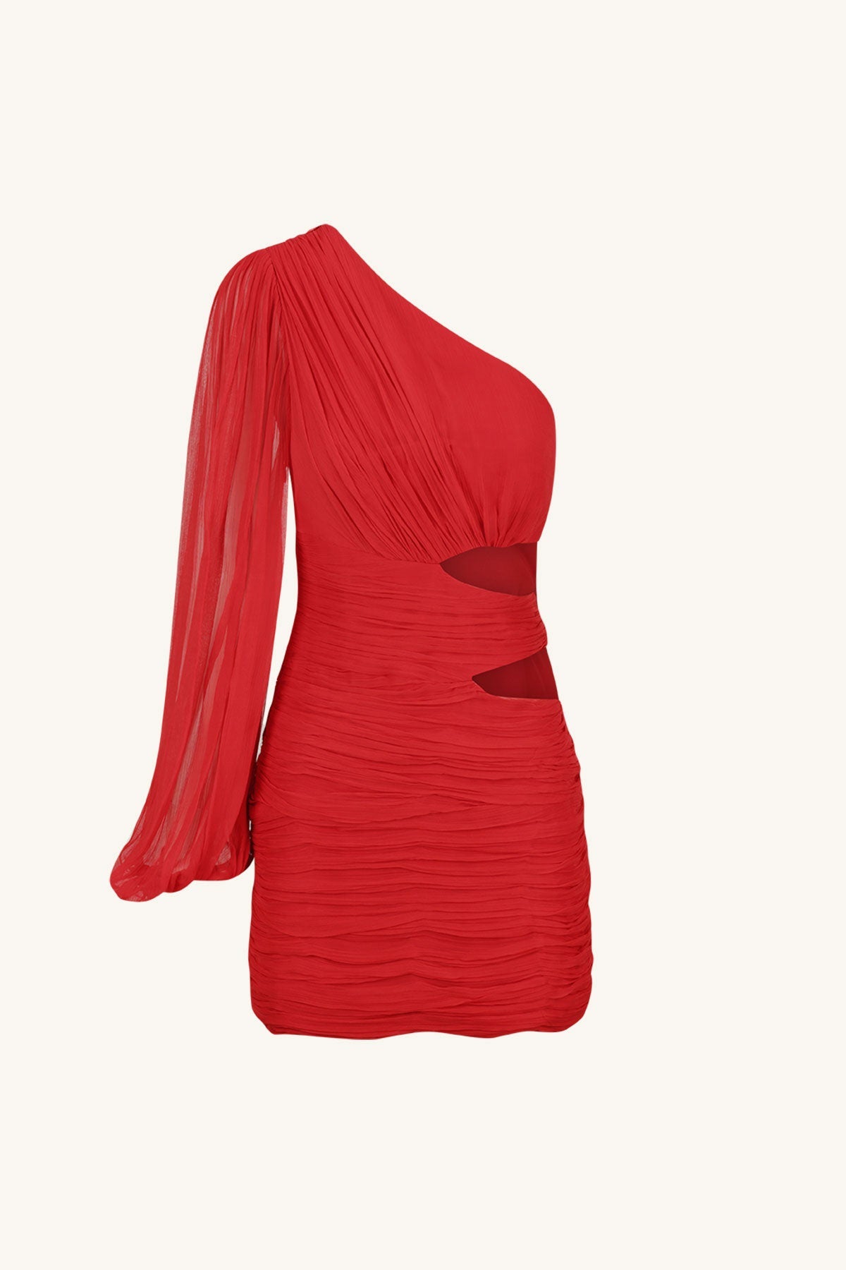 ST. JOHN, One-Shoulder Mini Dress, popular 8.