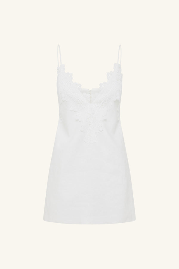 Toile Lace Mini Dress | Ivory | Dresses | Shona Joy  Shona Joy US