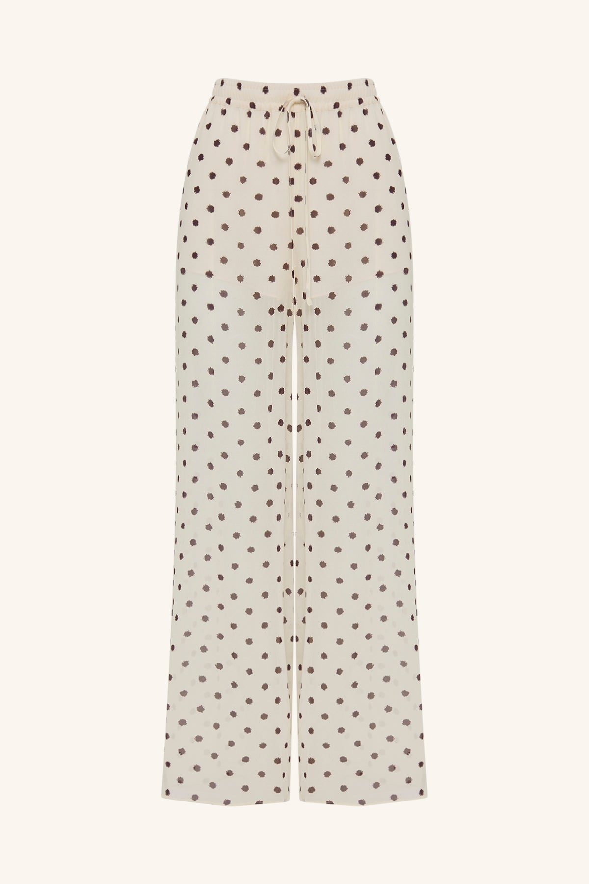 Houston Drawstring Pant | Blanc Polka | Pants | Shona Joy – Shona