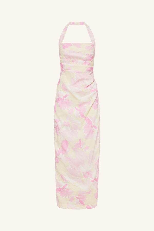 ADDISON DRAPED HALTER MAXI DRESS_G