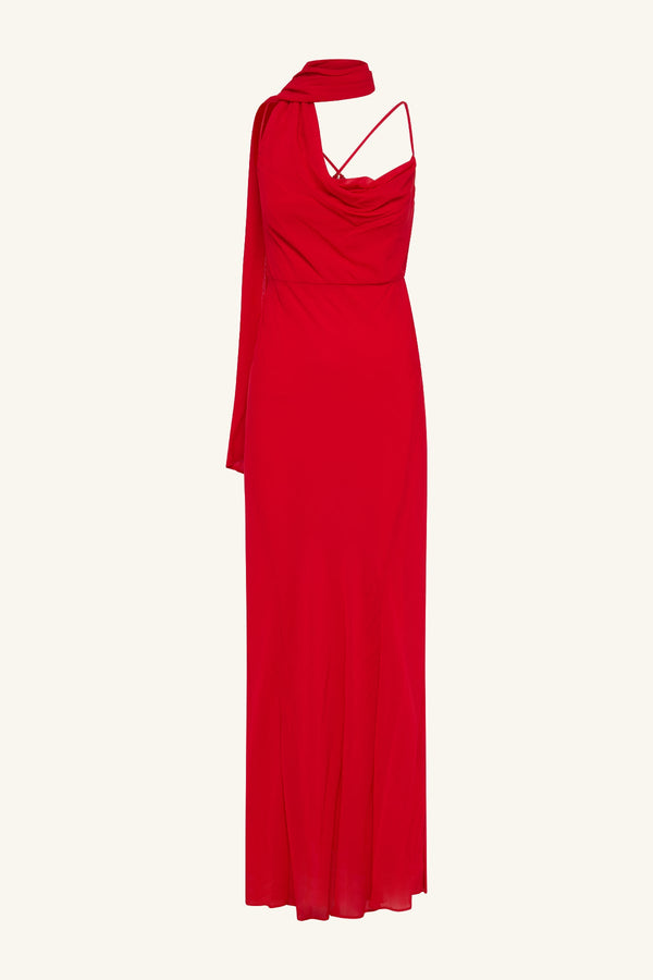 ROMY SCARF MAXI DRESS - CHILLI_G