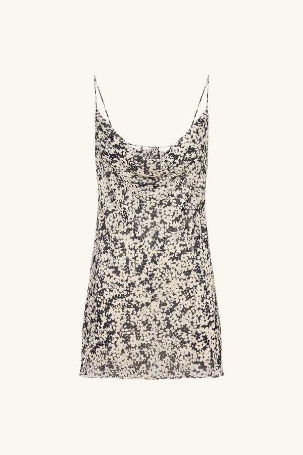 OPHELIA COWL MINI DRESS_G