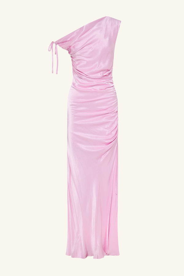 LA LUNE GATHERED MAXI DRESS - PEONY_G