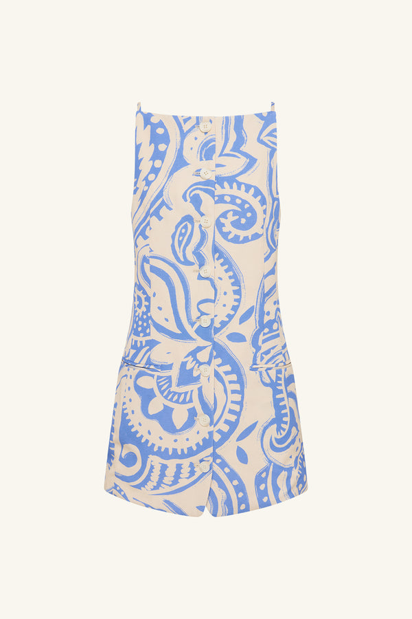 FRANCIS SQUARE NECK MINI DRESS_G