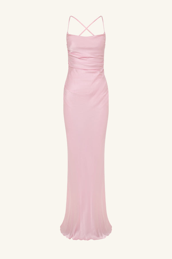 shona joy lace up dress Shona Joy Amada Lace Up Strapless Maxi Dress The Designer Collection