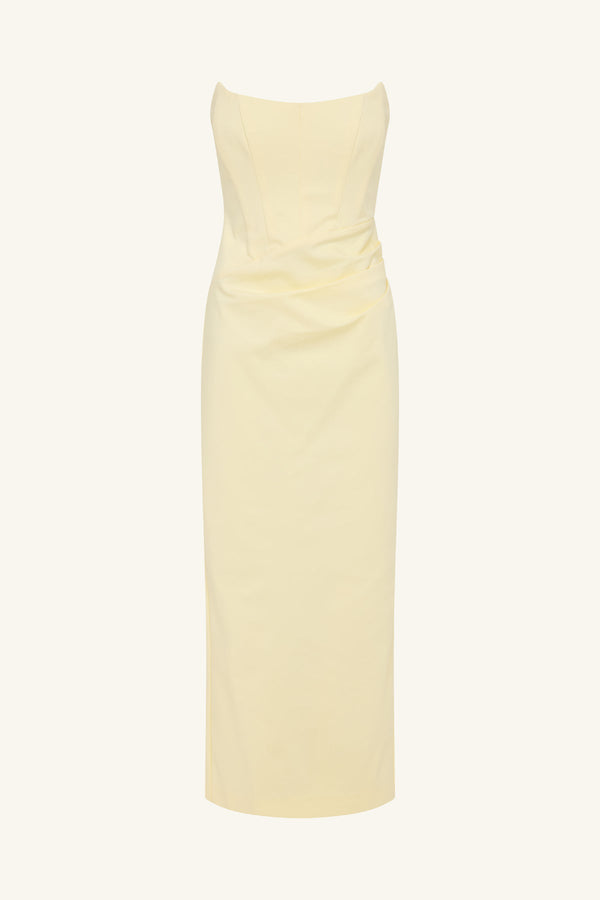 LANI STRAPLESS CORSET MAXI DRESS - SGROPPINO_G