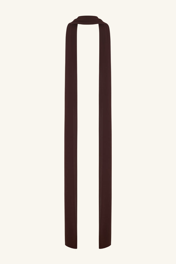 LUCENT SCARF  - ESPRESSO_G