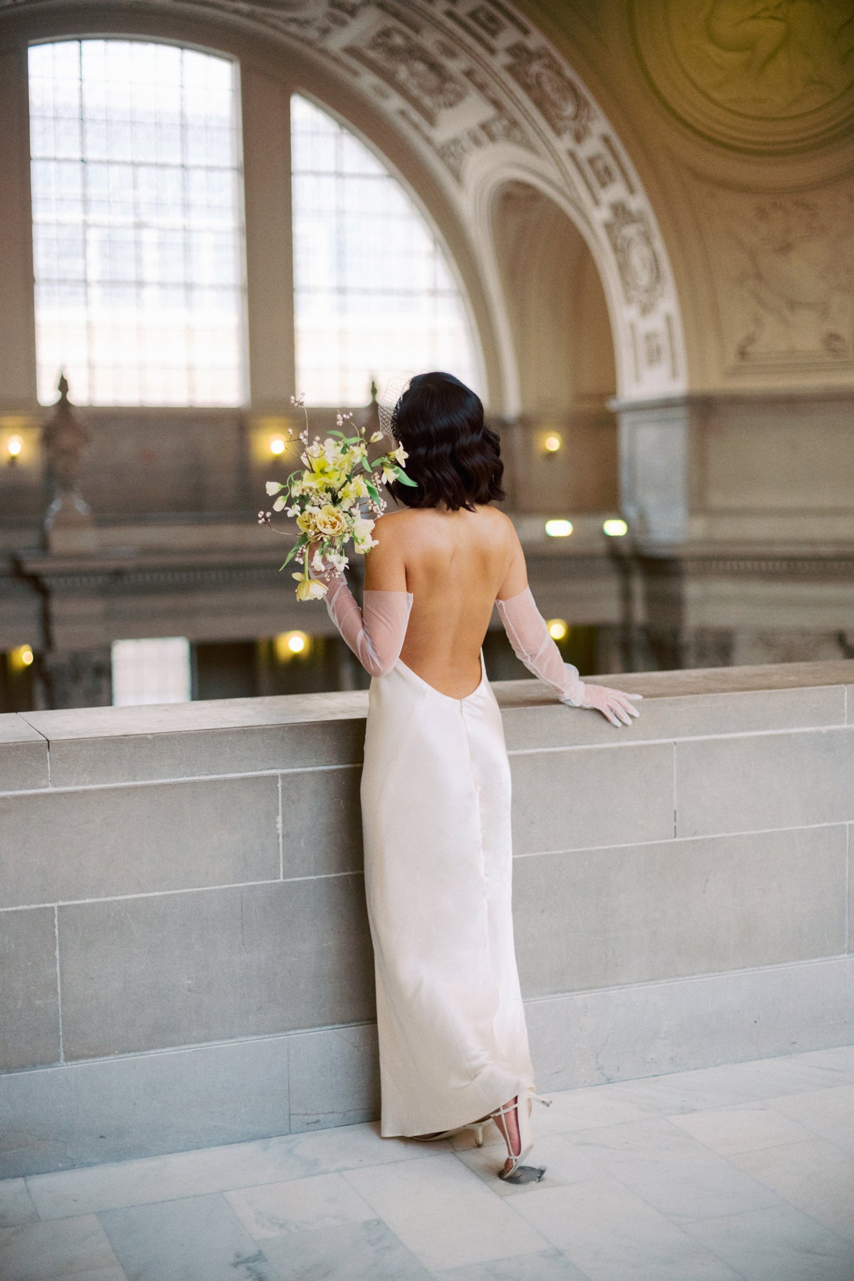 shona joy white dress - La Lune Cumulus Silk Lace Maxi - Ivory Love Letters Written By You