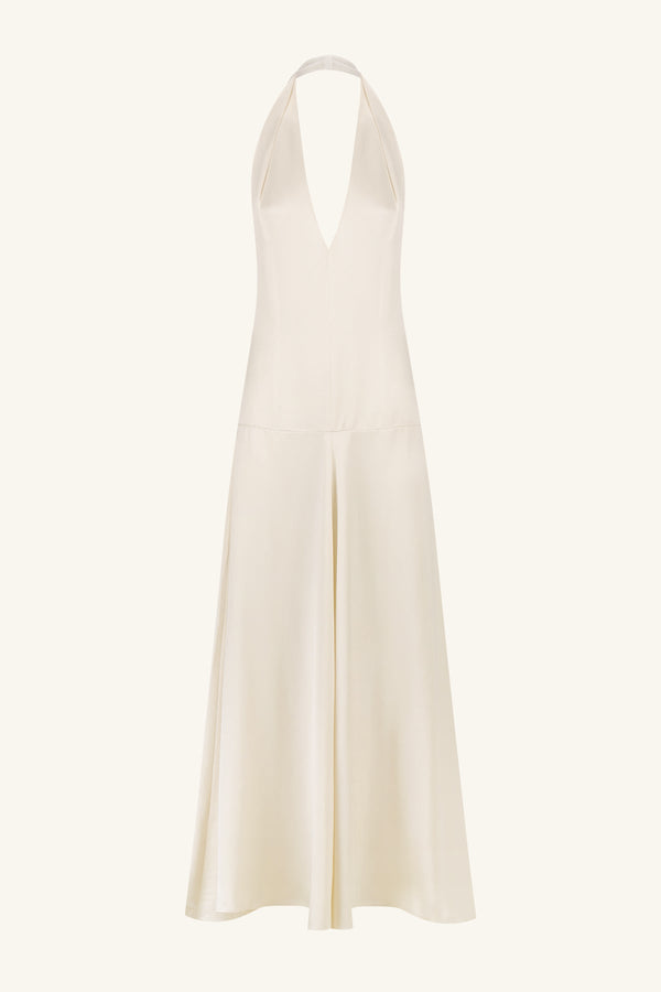 Savanna Halter Open Back Maxi Dress | Pearl | Dresses | Shona Joy Shona Joy US Savanna Halter Open Back Maxi Dress | Pearl | Dresses | Shona Joy Shona Joy US