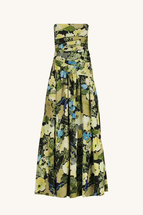 Weyes Strapless Tiered Maxi Dress | Botanical Floral | Dresses | Shona Joy Shona Joy US Weyes Strapless Tiered Maxi Dress | Botanical Floral | Dresses | Shona Joy Shona Joy US