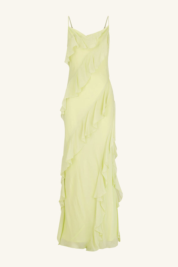 TORRES RUFFLE MAXI DRESS - MARGARITA_G