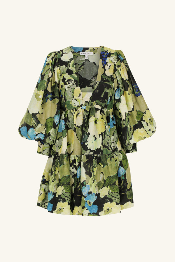 WEYES LONG SLEEVE MINI DRESS_G