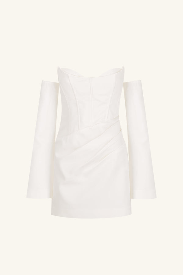 Oakley Strapless Draped Mini Dress | Ivory | Dresses | Shona Joy Shona Joy US Oakley Strapless Draped Mini Dress | Ivory | Dresses | Shona Joy Shona Joy US
