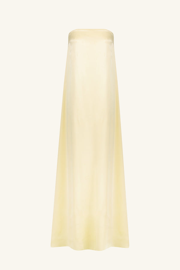 La Lune Strapless Column Maxi Dress | Lemon | Dresses | Shona Joy Shona Joy US La Lune Strapless Column Maxi Dress | Lemon | Dresses | Shona Joy Shona Joy US
